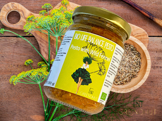 Bio Pesto mit wildem Fenchel