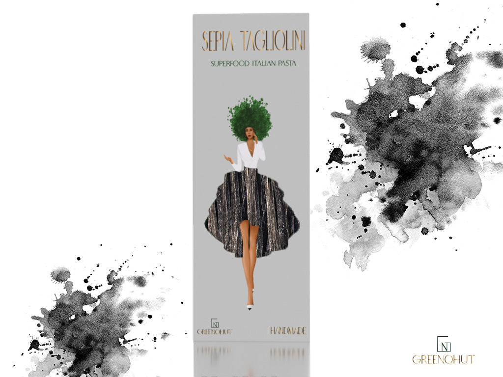 Sepia Pasta (Tagliolini) 250g